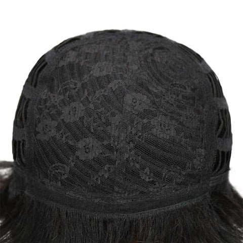 Image of Rebecca Fashion Brown Pixie Cut Wig Short Style Human Hair Wigs With Bangs