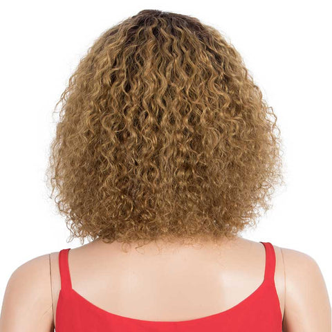 Image of Rebecca Fashion Ombre Bob Wig With Bangs 10 inch TT2-27 Curly Wigs