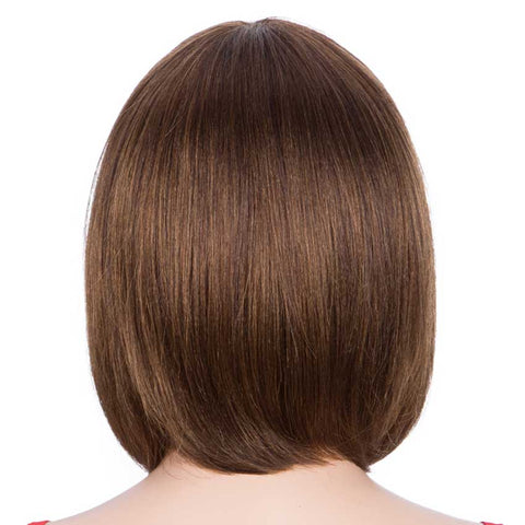 Image of Rebecca Fashion Human Hair P4/30 Color Wig Short Bob Wigs With Bands