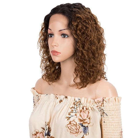 Image of Rebecca Fashion Wavy Part Lace Human Hair Wigs For Black Women MONA Part Lace Wigs