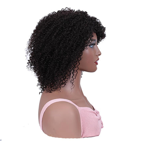 Image of Rebecca Fashion Short Curly Wig 100% Human Hair Kinky Curly Wigs For Black Women