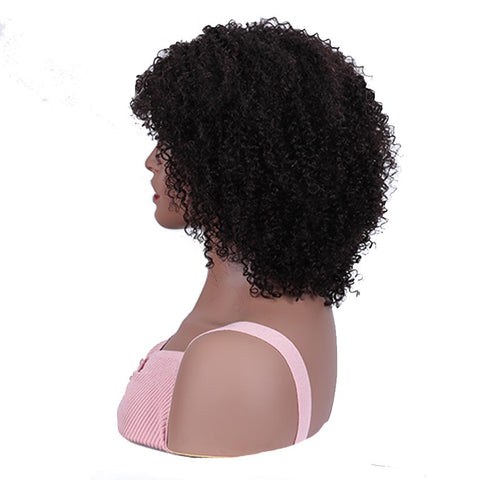 Image of Rebecca Fashion Short Curly Wig 100% Human Hair Kinky Curly Wigs For Black Women