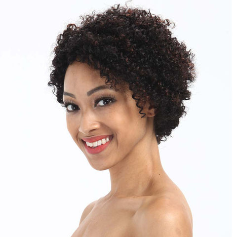 Image of Rebecca Fashion Short Pixie Wigs 100% Human Hair Kinky Curly Wig For Black Women