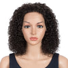 Rebecca Fashion Remy Human Hair Wigs 13x2 Lace Frontal Wigs Curly Hair Wig 150% Density Dark Brown Color