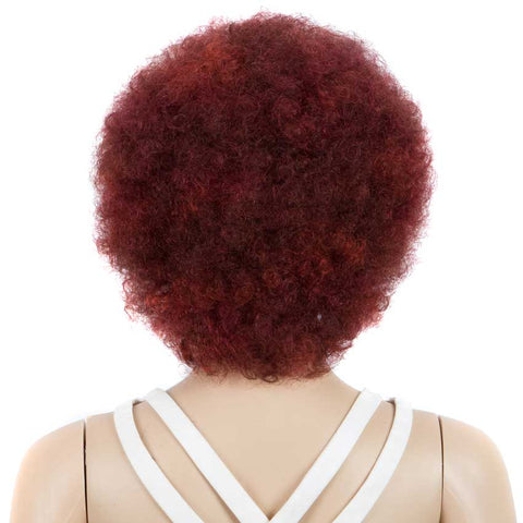 Image of Rebecca Fashion Short Afro Kinky Curly Human Hair Wigs For Black Women