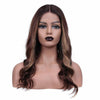 Rebecca Fashion Ombre Brown HD Lace Front Wigs Human Hair Body Wave Wigs Middle Part