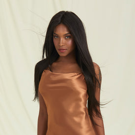 Rebecca Fashion T Part 13x4x1 HD Lace Front Wigs 100% Human Hair Straight Wigs For Women Middle Part Lace Wigs 150% Density Natural Black Color